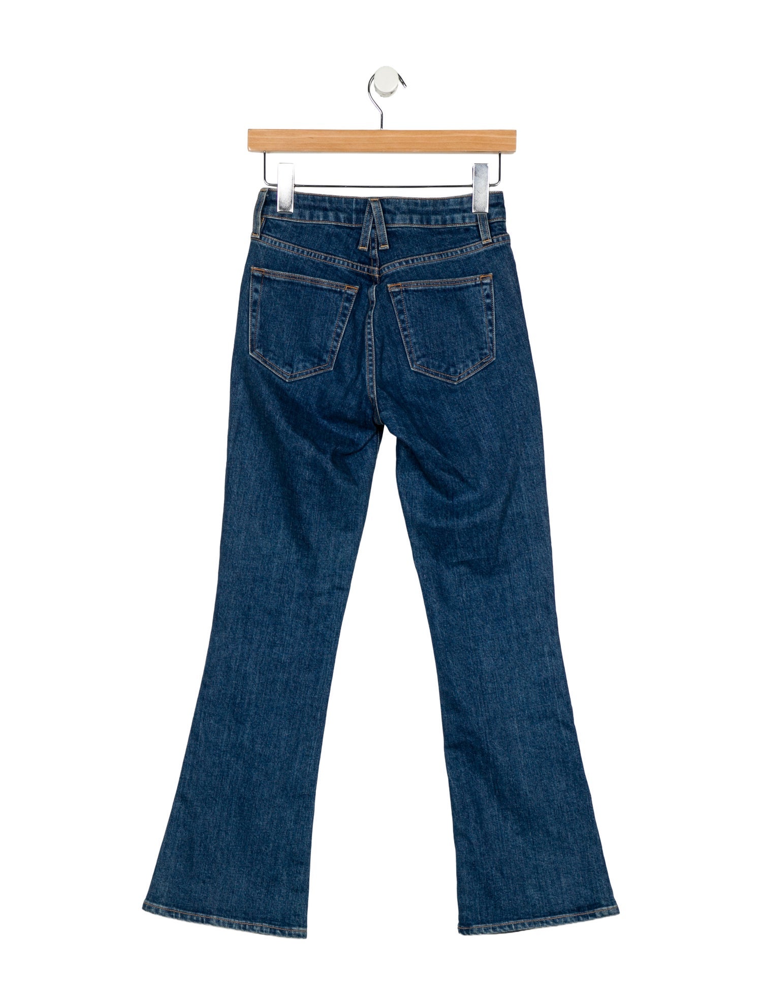 SLVRLAKE Mid-Rise Wide Leg Jeans