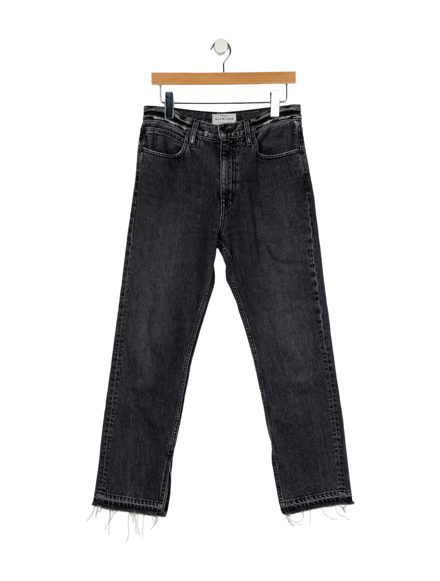 SLVRLAKE High-Rise Wide Leg Jeans