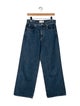 SLVRLAKE Mid-Rise Wide Leg Jeans