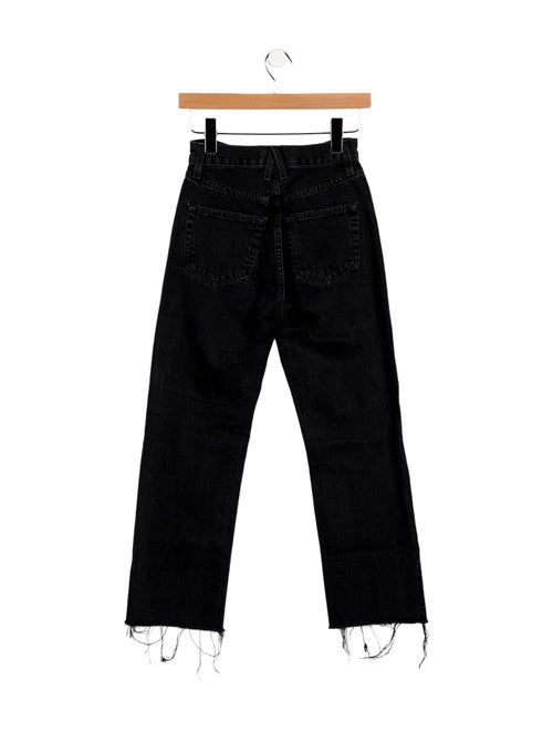 SLVRLAKE Mid-Rise Straight Leg Jeans