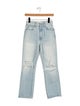 SLVRLAKE Mid-Rise Straight Leg Jeans
