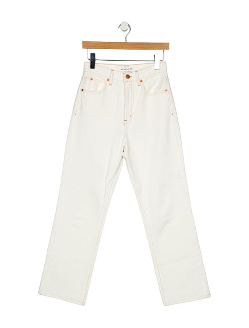 SLVRLAKE High-Rise Straight Leg Jeans
