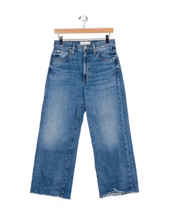 SLVRLAKE Mid-Rise Wide Leg Jeans