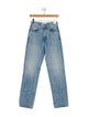 SLVRLAKE High-Rise Straight Leg Jeans