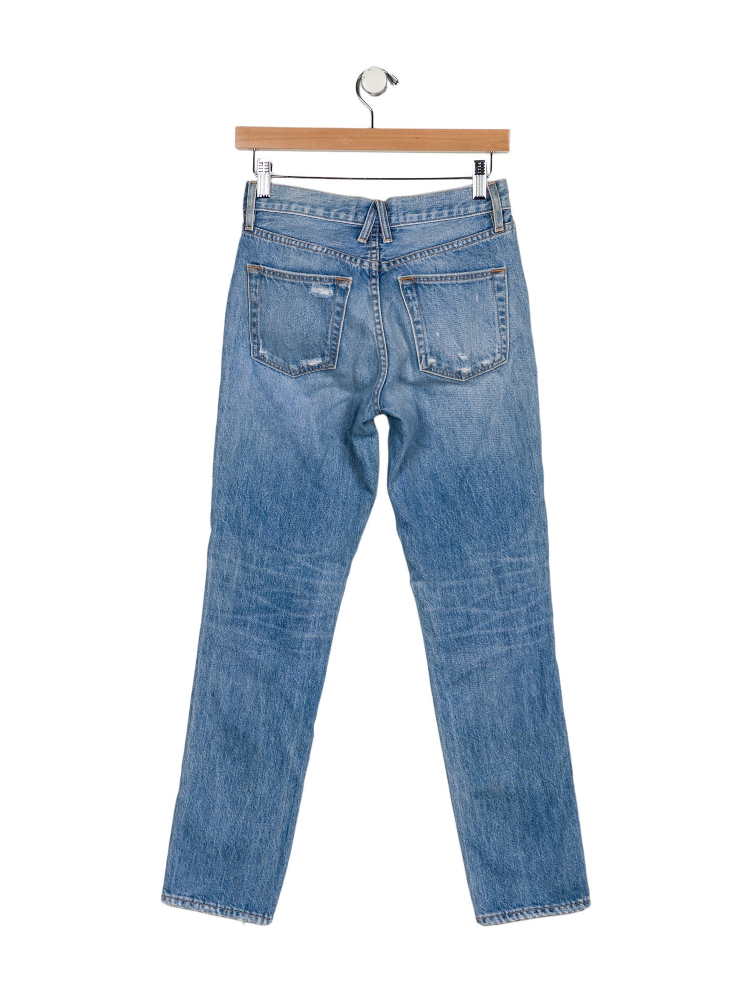 SLVRLAKE Mid-Rise Skinny Leg Jeans