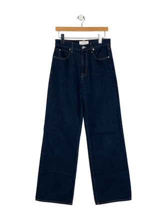 SLVRLAKE High-Rise Wide Leg Jeans