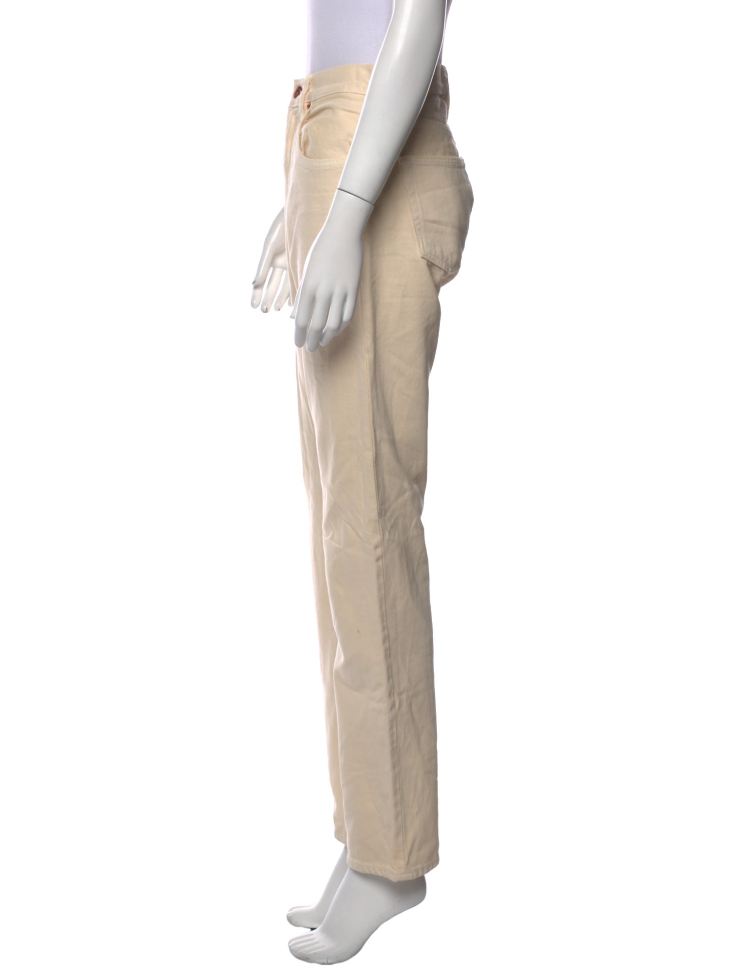 SLVRLAKE High-Rise Straight Leg Jeans