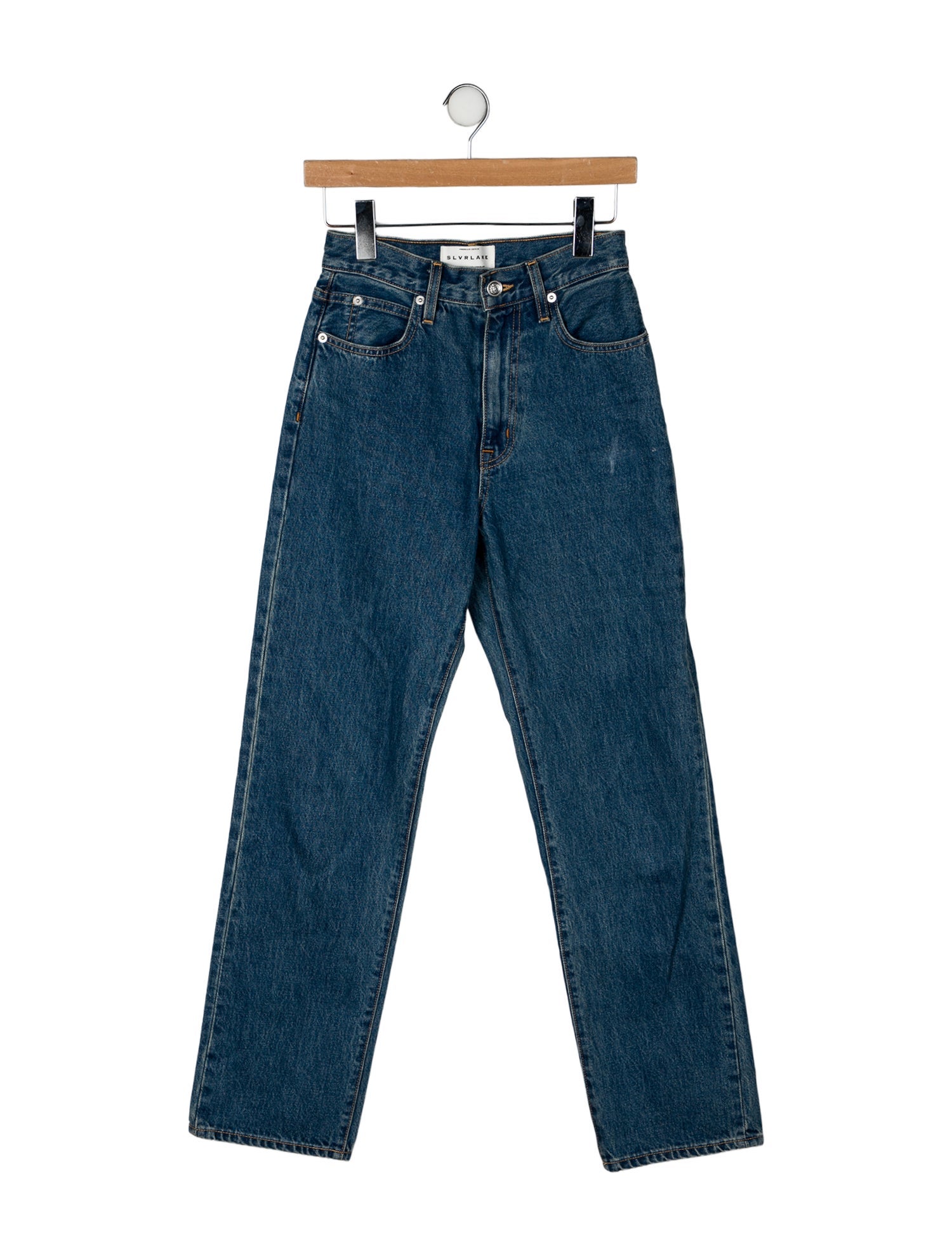 SLVRLAKE High-Rise Wide Leg Jeans