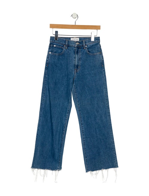 SLVRLAKE Mid-Rise Wide Leg Jeans