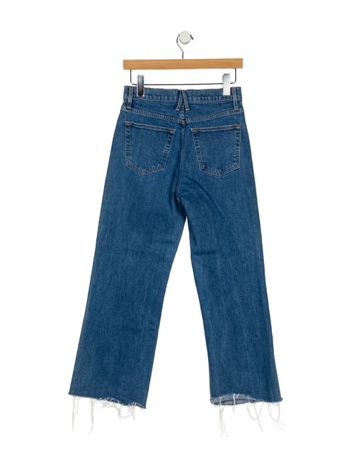SLVRLAKE Mid-Rise Wide Leg Jeans