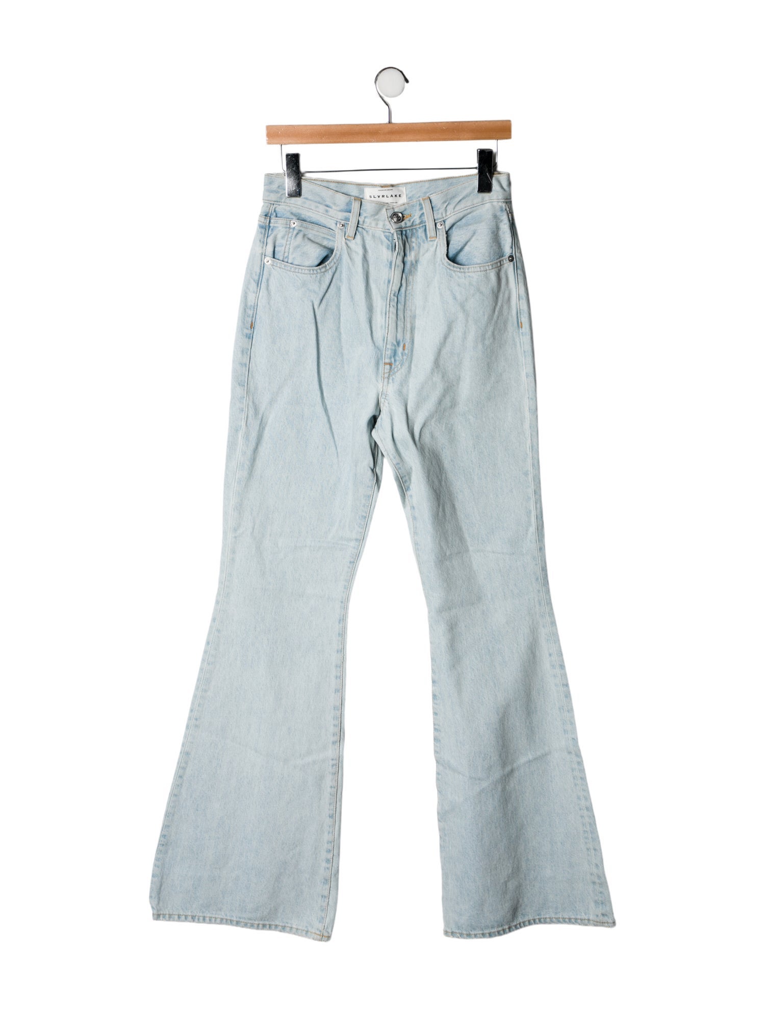 SLVRLAKE High-Rise Wide Leg Jeans
