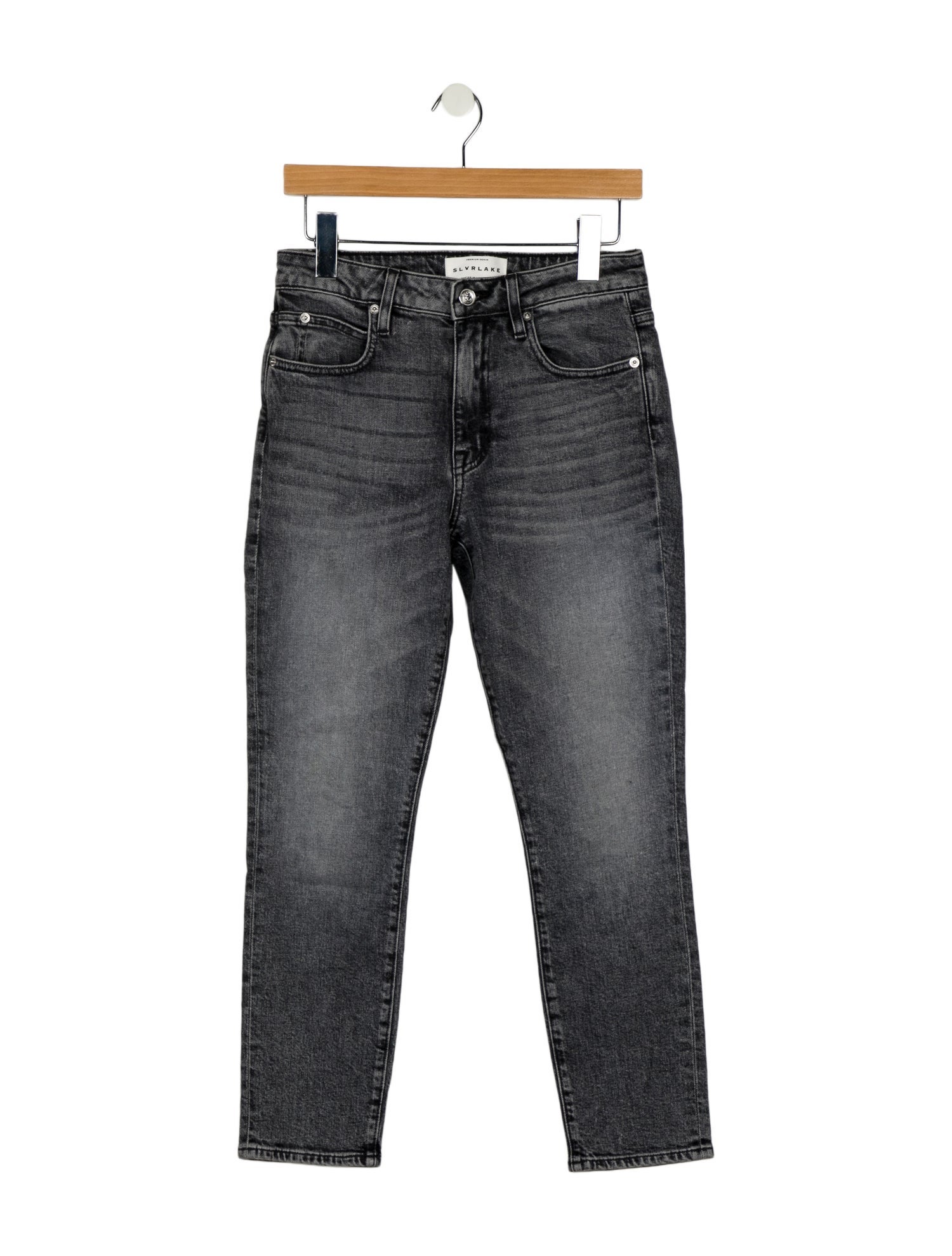 SLVRLAKE Mid-Rise Skinny Leg Jeans