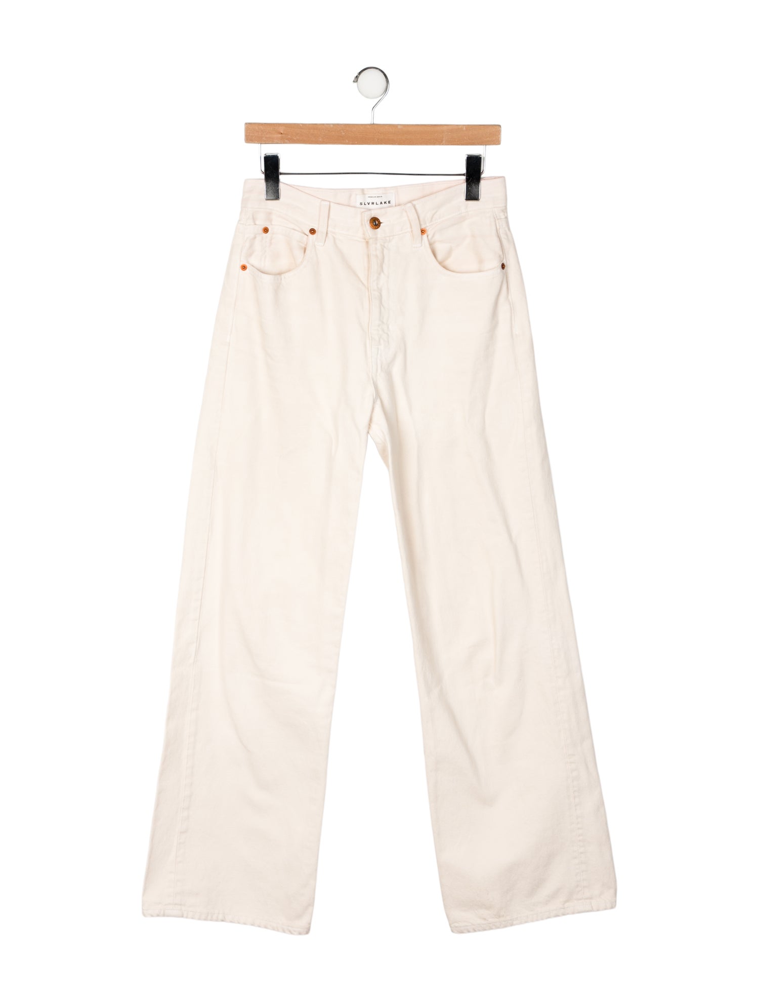 SLVRLAKE High-Rise Wide Leg Jeans