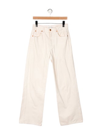 SLVRLAKE High-Rise Wide Leg Jeans
