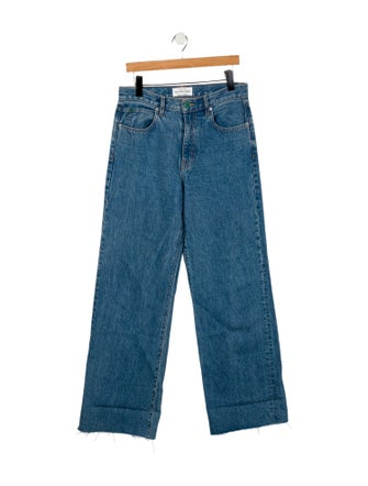 SLVRLAKE High-Rise Wide Leg Jeans