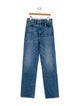 SLVRLAKE Mid-Rise Straight Leg Jeans