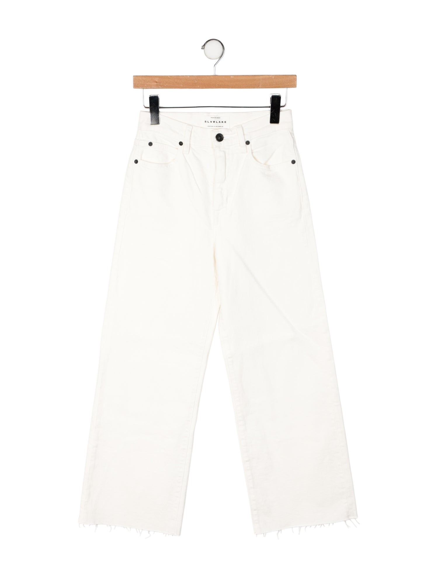 SLVRLAKE High-Rise Wide Leg Jeans