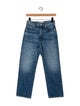 SLVRLAKE High-Rise Straight Leg Jeans