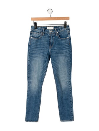 SLVRLAKE Mid-Rise Skinny Leg Jeans