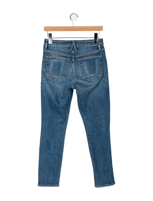 SLVRLAKE Mid-Rise Skinny Leg Jeans