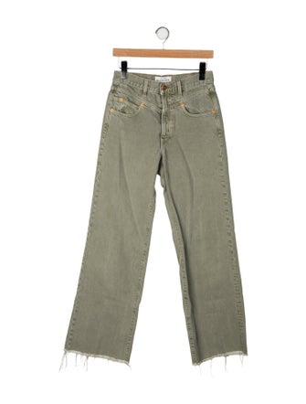 SLVRLAKE High-Rise Wide Leg Jeans