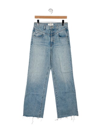 SLVRLAKE High-Rise Wide Leg Jeans