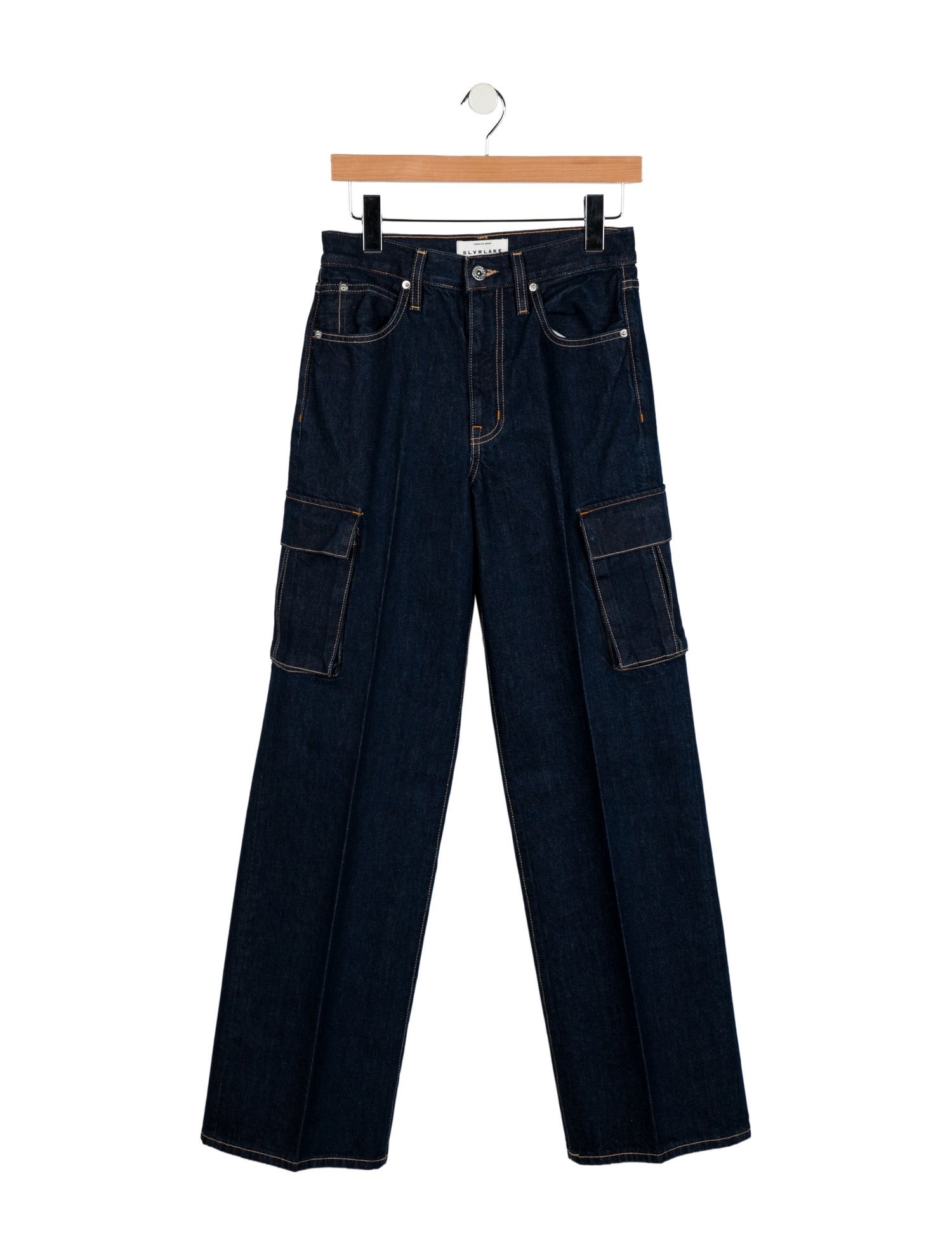SLVRLAKE High-Rise Wide Leg Jeans