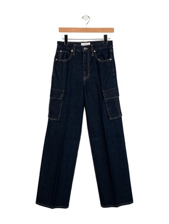 SLVRLAKE High-Rise Wide Leg Jeans