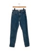 SLVRLAKE High-Rise Straight Leg Jeans