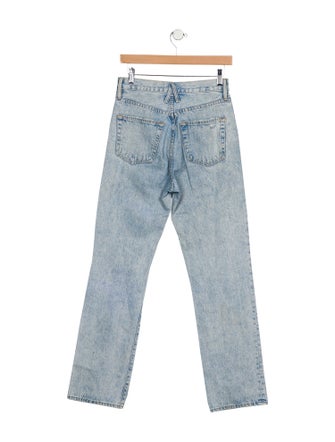 SLVRLAKE High-Rise Wide Leg Jeans