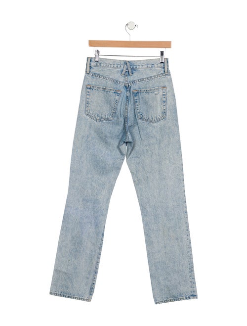 SLVRLAKE High-Rise Wide Leg Jeans