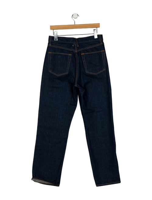 SLVRLAKE High-Rise Straight Leg Jeans