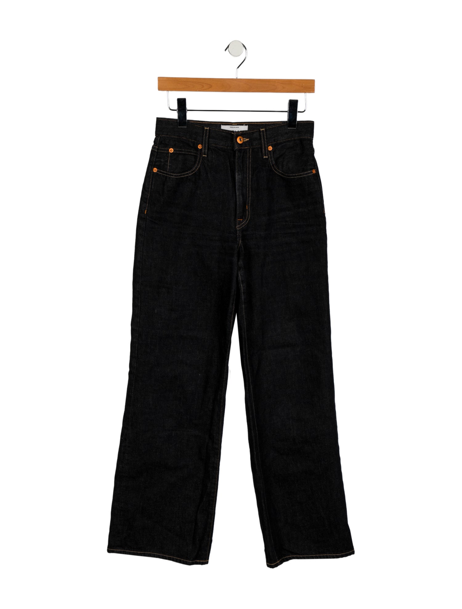 SLVRLAKE Mid-Rise Wide Leg Jeans