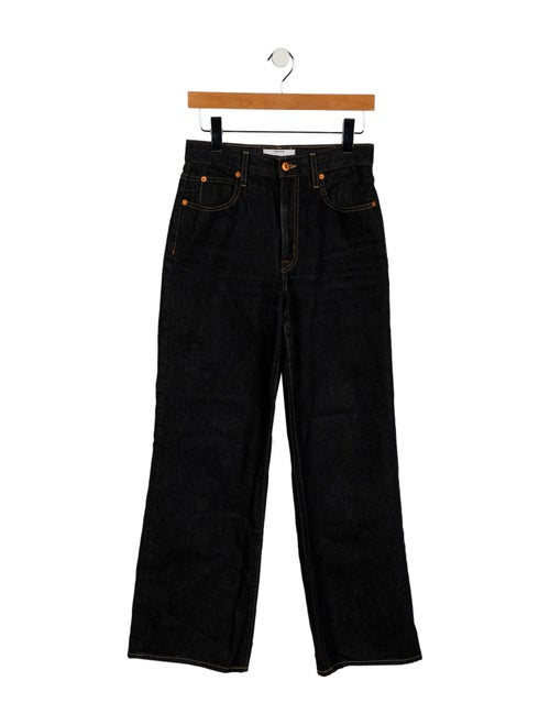 SLVRLAKE Mid-Rise Wide Leg Jeans