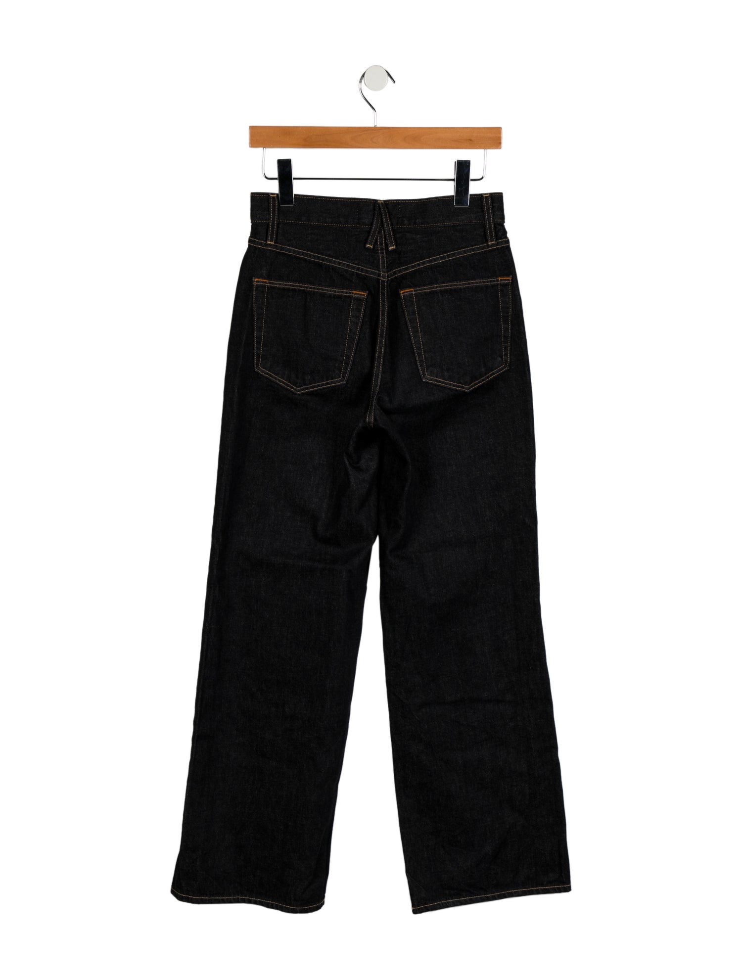 SLVRLAKE Mid-Rise Wide Leg Jeans