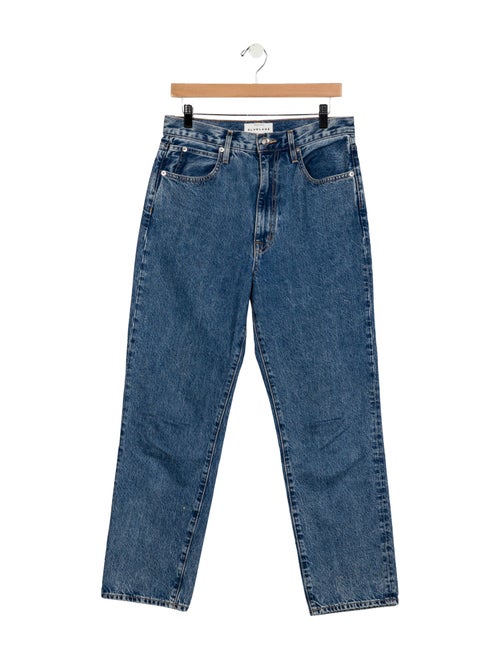 SLVRLAKE High-Rise Straight Leg Jeans