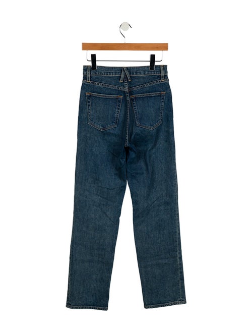 SLVRLAKE High-Rise Straight Leg Jeans