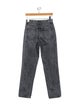 SLVRLAKE Mid-Rise Straight Leg Jeans