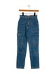 SLVRLAKE Mid-Rise Straight Leg Jeans