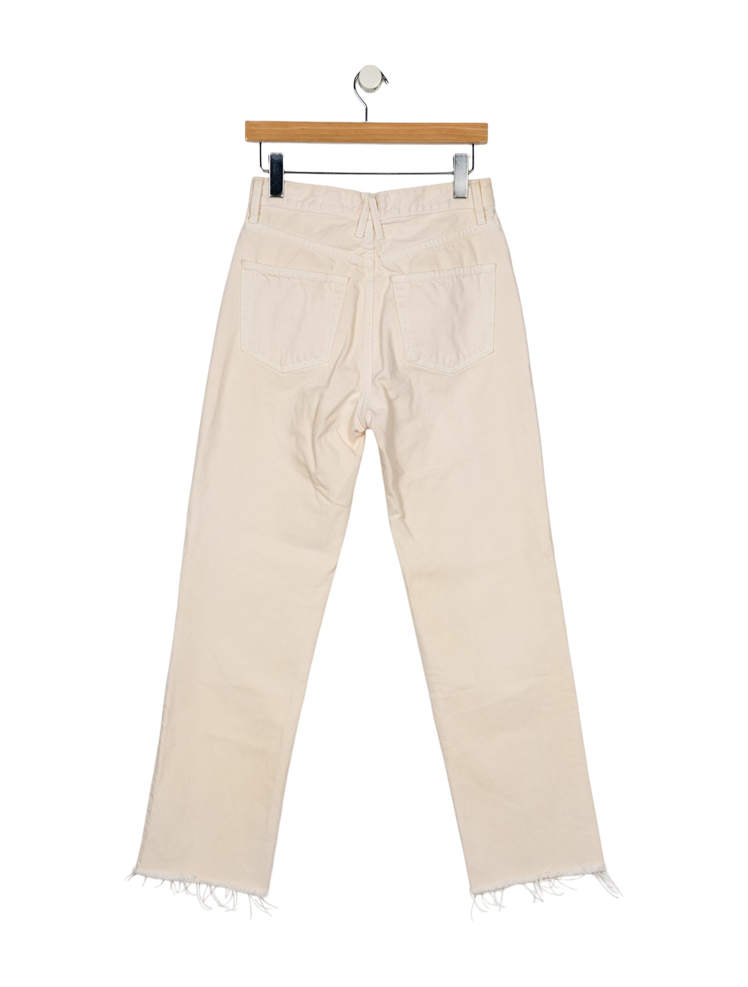 SLVRLAKE High-Rise Straight Leg Jeans