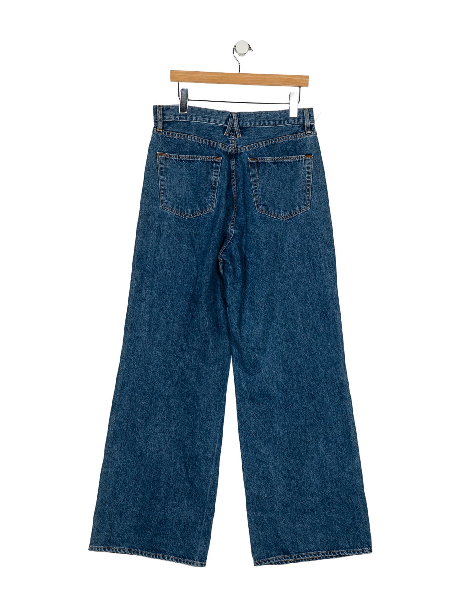 SLVRLAKE High-Rise Wide Leg Jeans