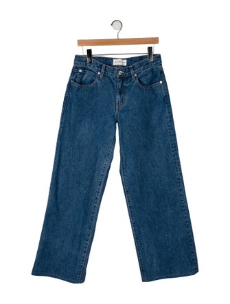 SLVRLAKE High-Rise Wide Leg Jeans