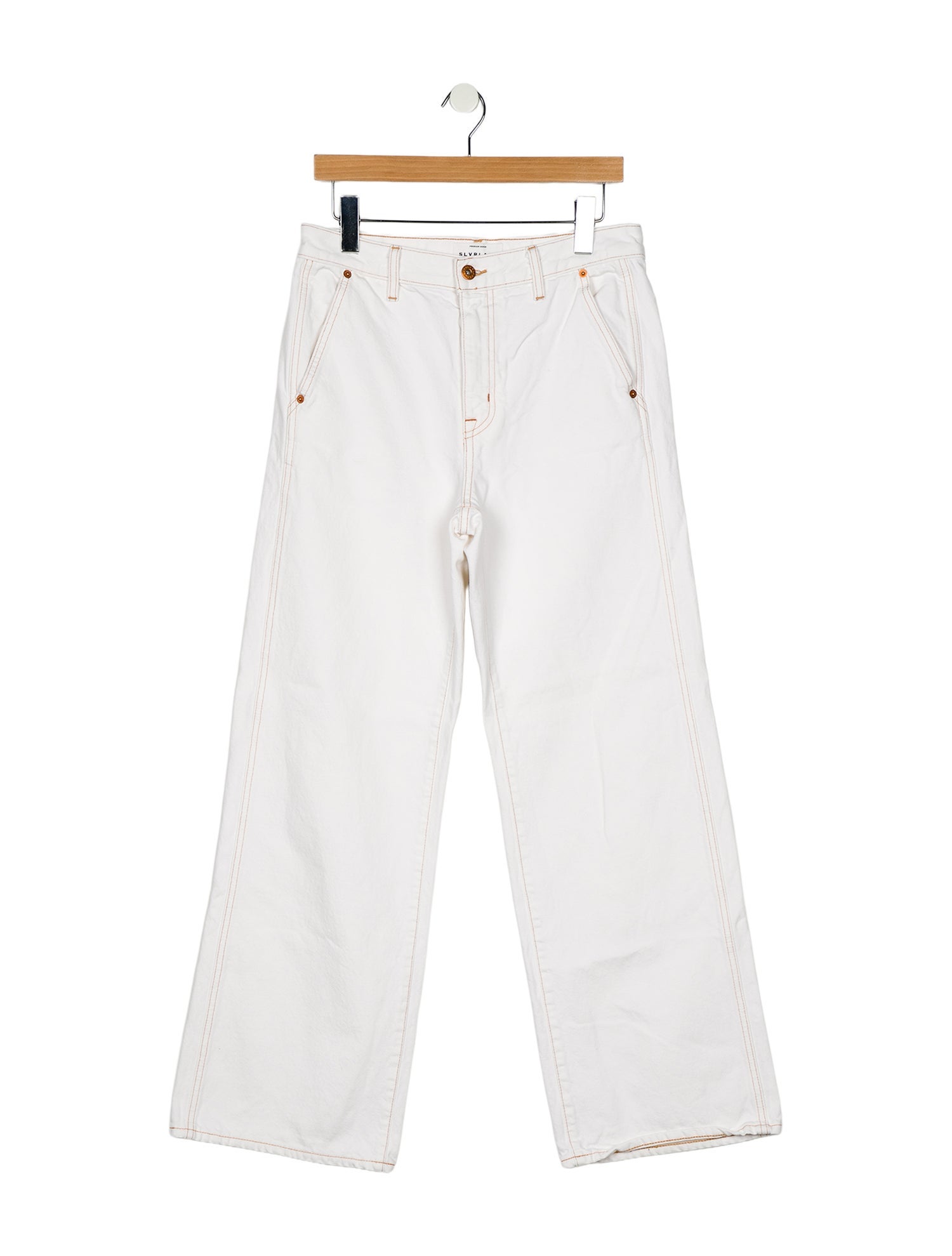 SLVRLAKE High-Rise Wide Leg Jeans