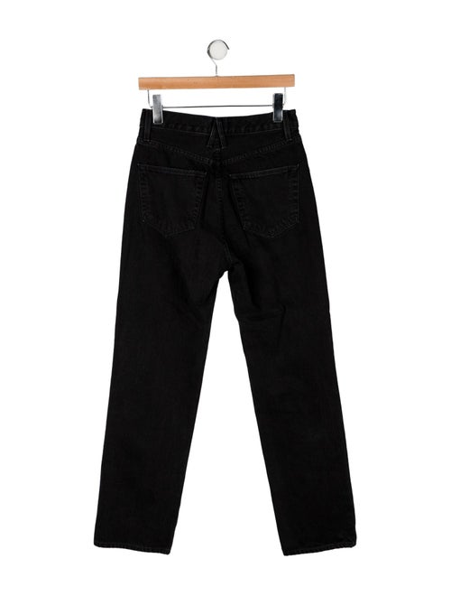 SLVRLAKE High-Rise Straight Leg Jeans