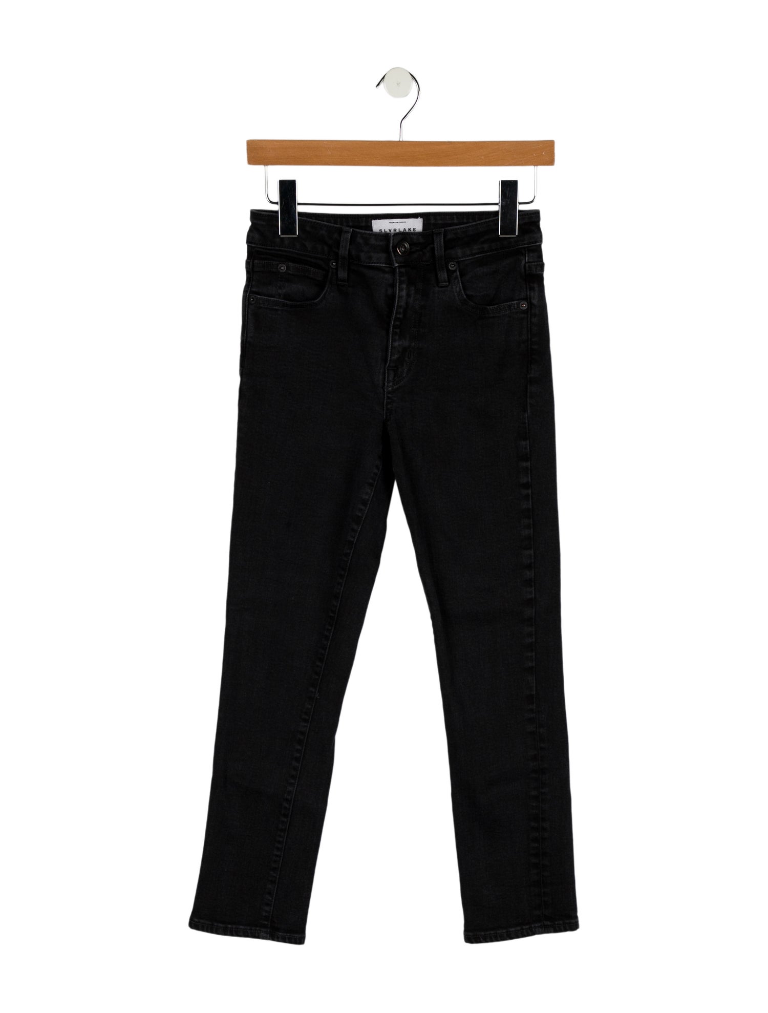 SLVRLAKE Mid-Rise Skinny Leg Jeans