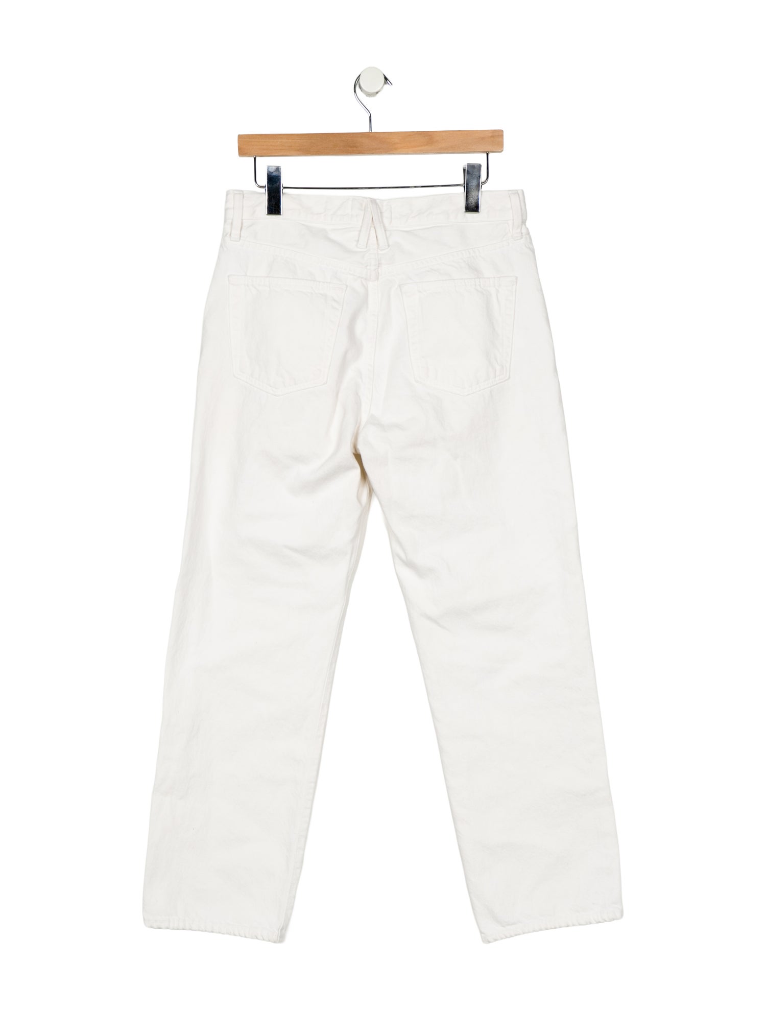 SLVRLAKE Mid-Rise Wide Leg Jeans