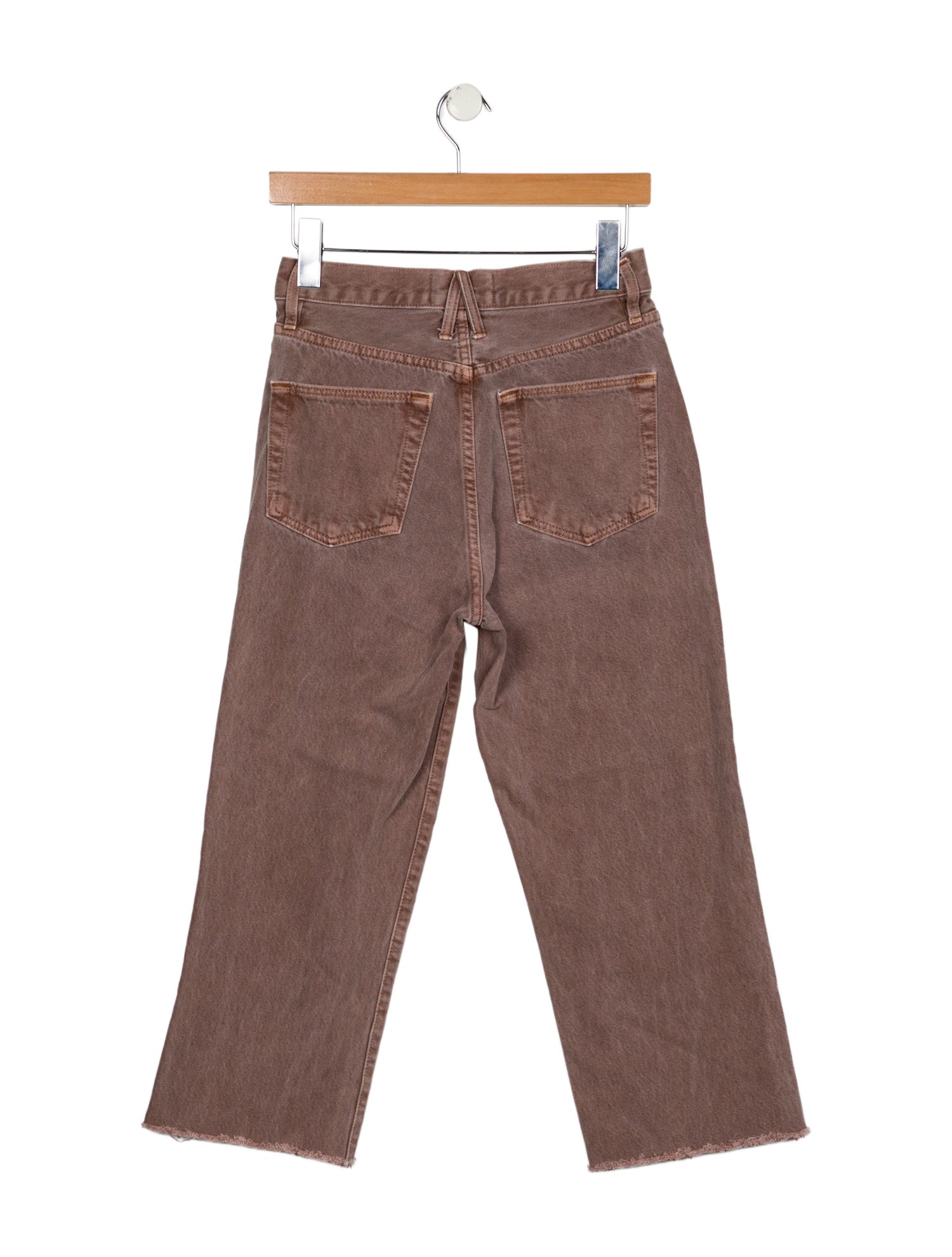 SLVRLAKE High-Rise Straight Leg Jeans