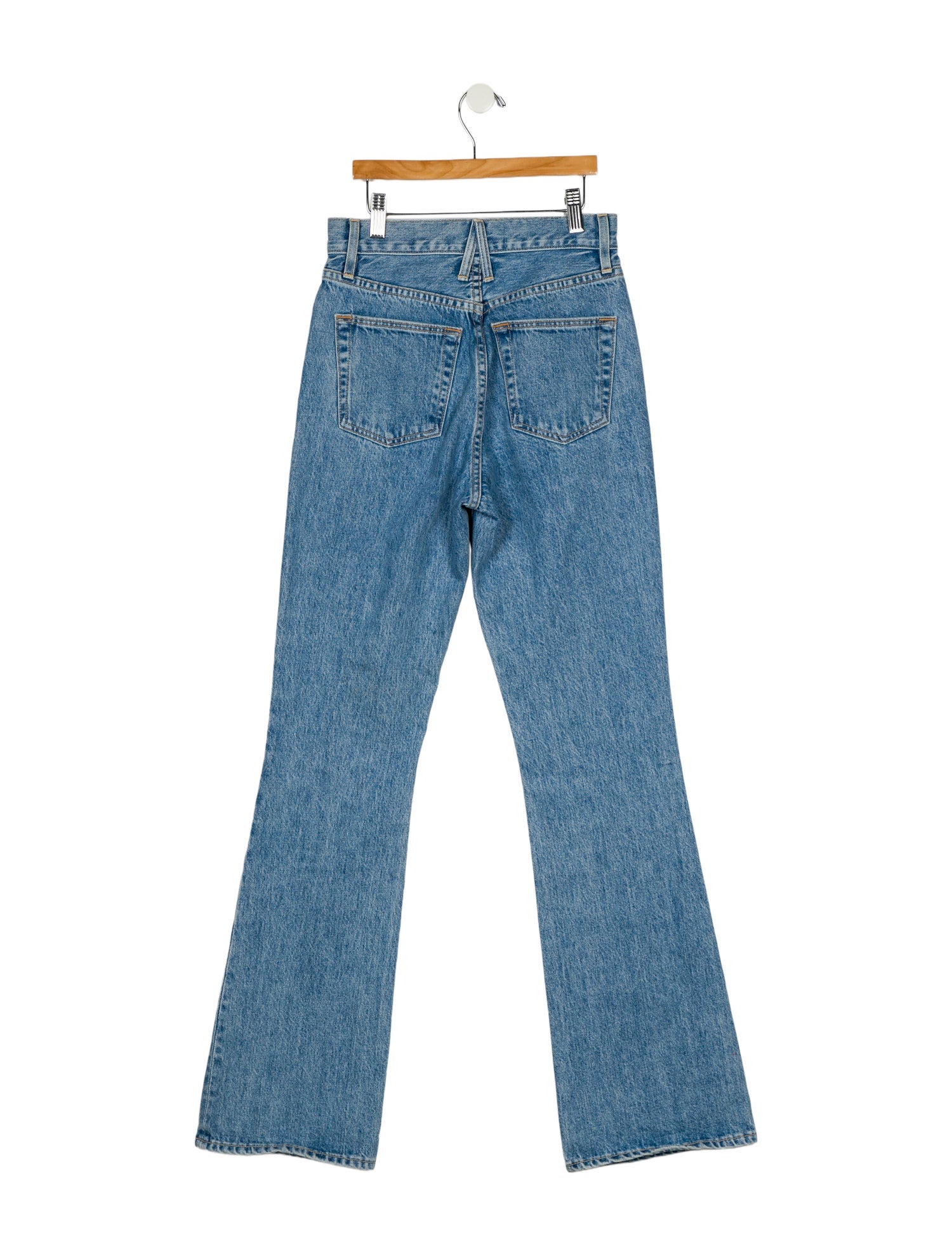 SLVRLAKE Mid-Rise Wide Leg Jeans