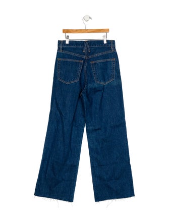 SLVRLAKE High-Rise Wide Leg Jeans