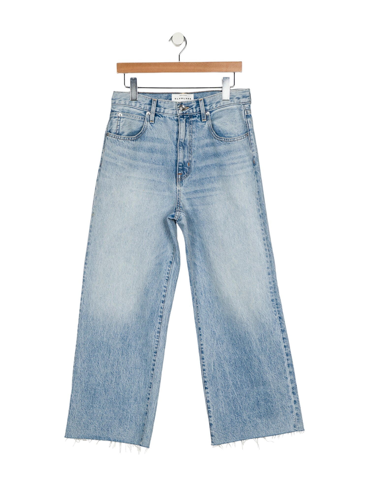 SLVRLAKE High-Rise Wide Leg Jeans